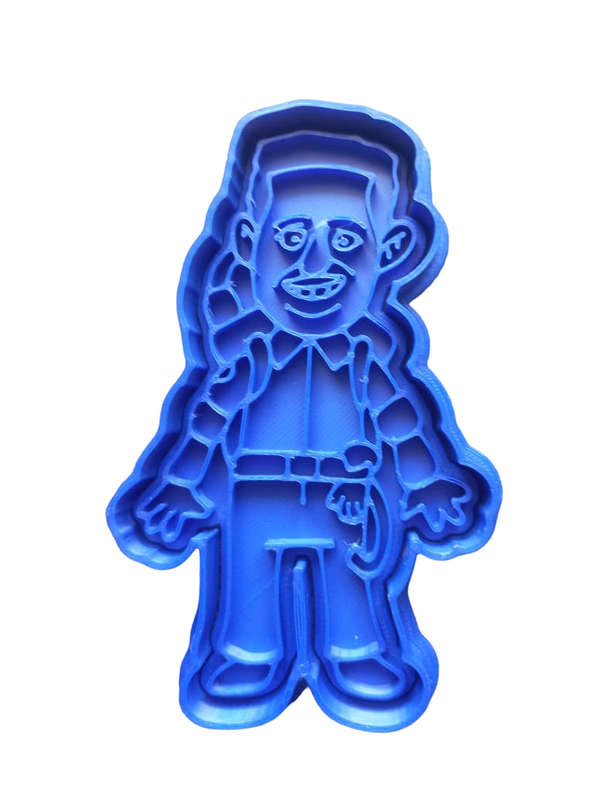 Hubbe Cookie Cutter - Ghostbusters - Winston In Uniform
