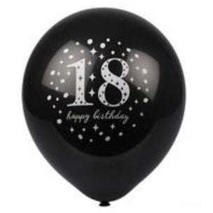 Helium Party Balloon 21 Years Old - White