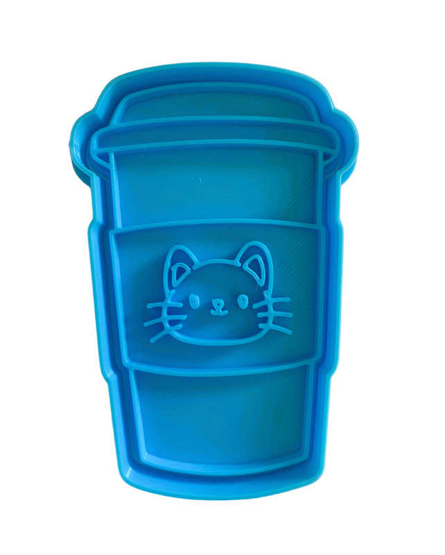 Hubbe Cookie Cutter - Coffee Cup - Cat