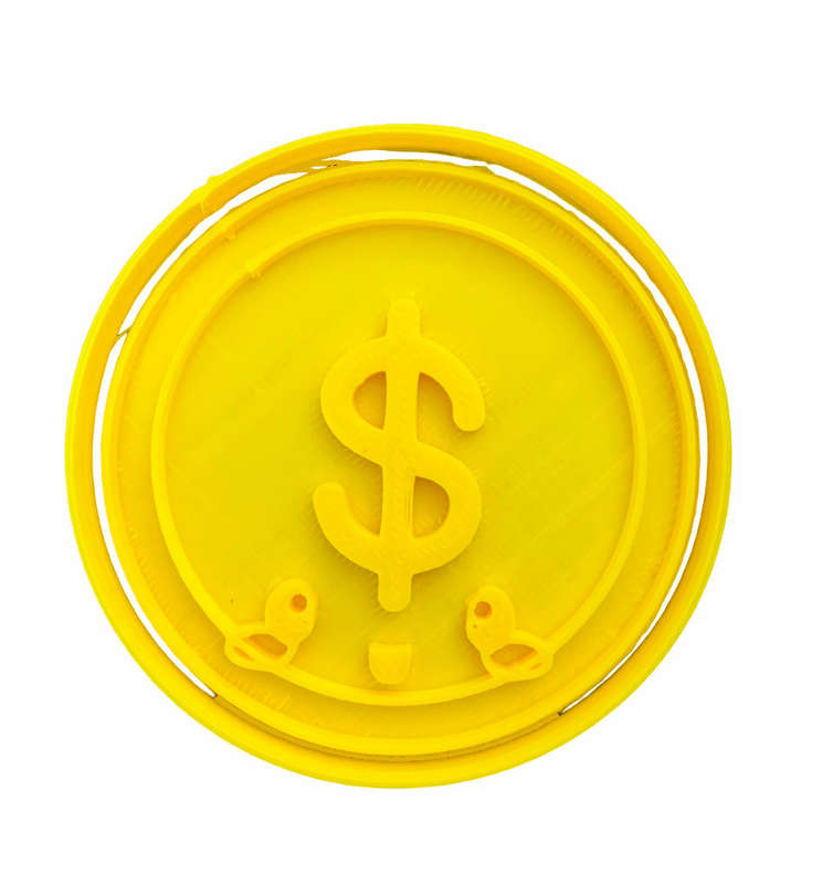 Hubbe Cookie Cutter - Kawaii Dollar Coin