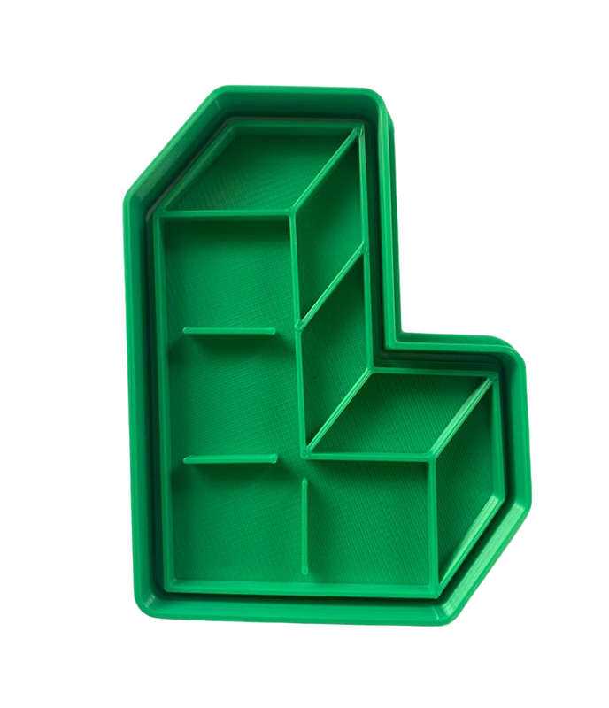 Hubbe Cookie Cutter - Retro Gaming Tetris Block