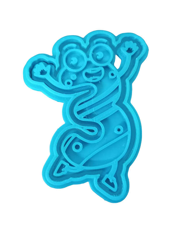 Hubbe Cookie Cutter - Cute Number 3