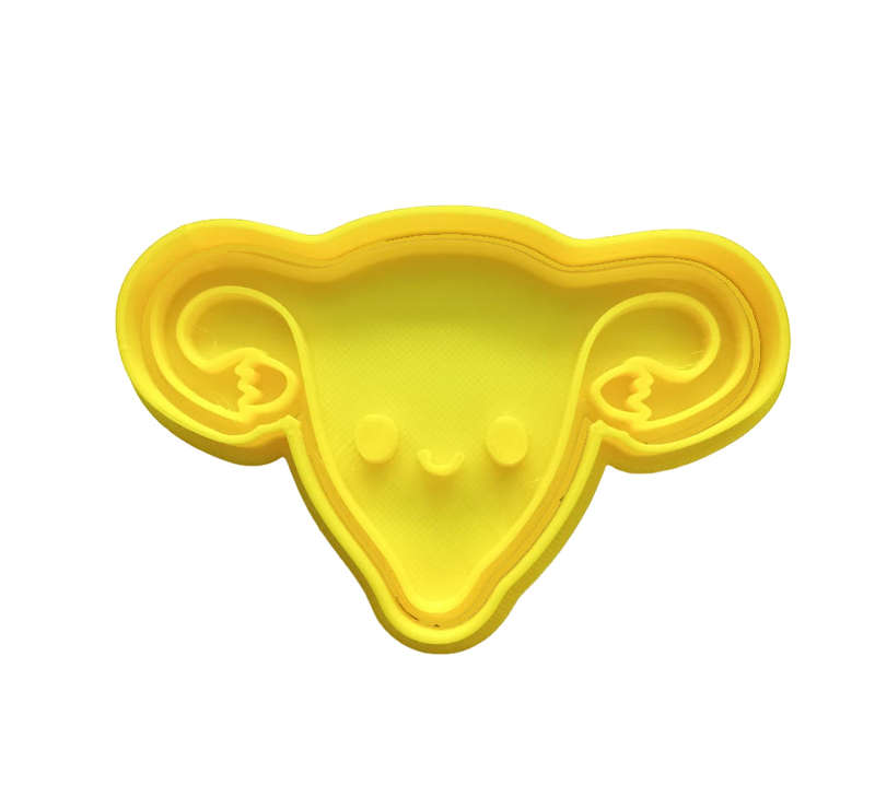 Hubbe Cookie Cutter - Kawaii Organs - Fallopian Tube