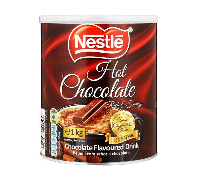 Nestle Hot Chocolate - 1kg Tin