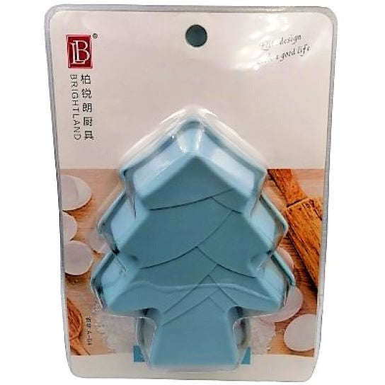 Cake Shape Mould 3pcs-Tree (A-04)