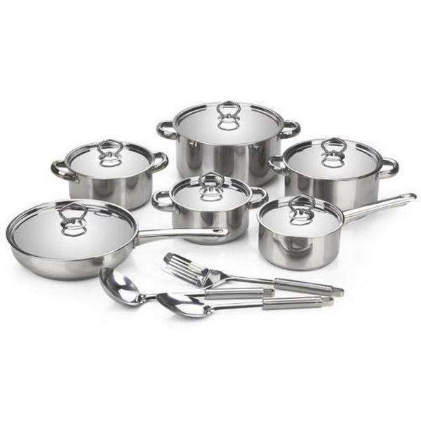 Clearance Sale-Dolphin - 15 piece Cookware Set