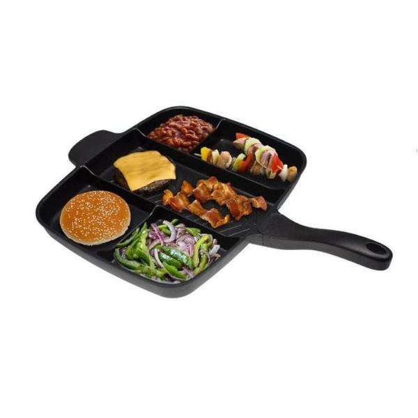 Christmas Sale-5 in 1 Magic Non-Stick Grill Pan