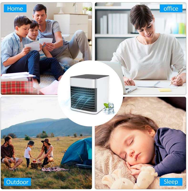 PORTABLE USB ARCTIC MINI EVAPORATIVE AIR COOLER/CONDITIONER