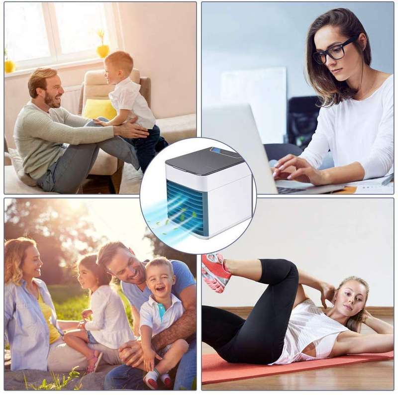 PORTABLE USB ARCTIC MINI EVAPORATIVE AIR COOLER/CONDITIONER