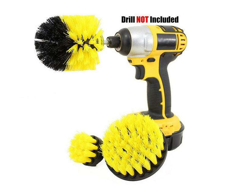 Biggar 3Pcs Drill Brush Set