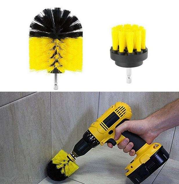 Biggar 3Pcs Drill Brush Set