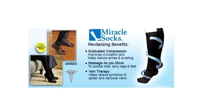 Christmas Sale-2x pack Unisex Miracle Socks