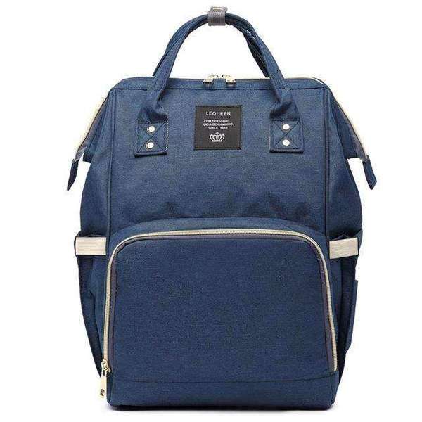Water-proof Multi-Function Nappy Backpack - navy