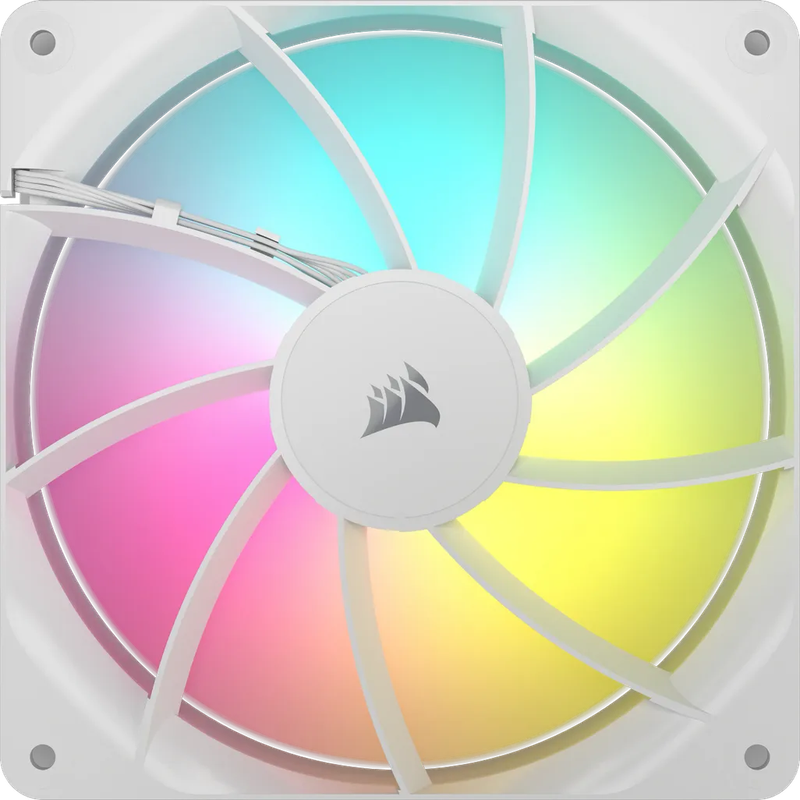 CORSAIR RS140 ARGB 140mm PWM Fans Dual Pack  White