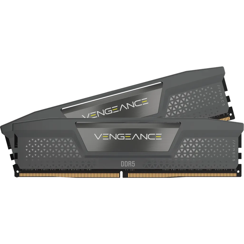 Corsair VENGEANCE DDR5 32GB (2 x 16GB) DDR5 5200 CL40-40-40-77 1.25V Intel XMP & AMD EXPO - GREY