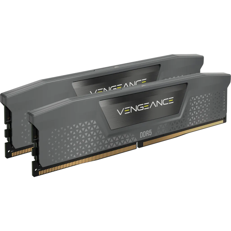 Corsair VENGEANCE DDR5 32GB (2 x 16GB) DDR5 5200 CL40-40-40-77 1.25V Intel XMP & AMD EXPO - GREY