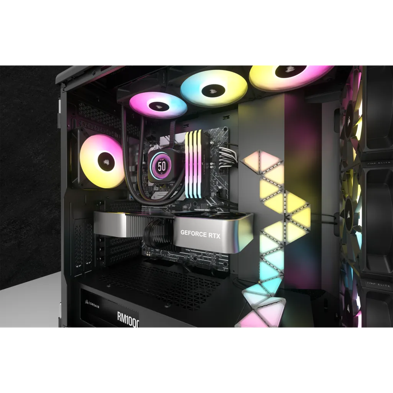 CORSAIR iCUE H150i ELITE LCD XT 360mm Liquid CPU Cooler
