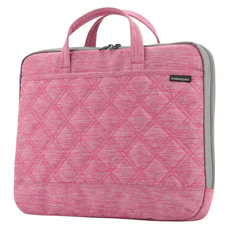 Kingsons 15.6" ladies bag Trace Series PINK
