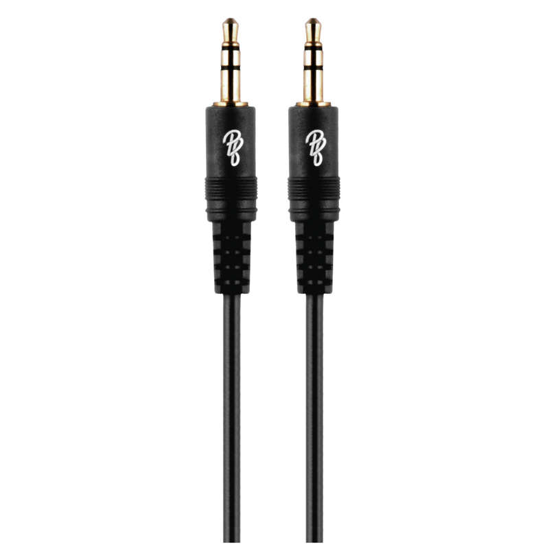 Pro Bass Unite Series- Boxed Auxiliary Cable-Black