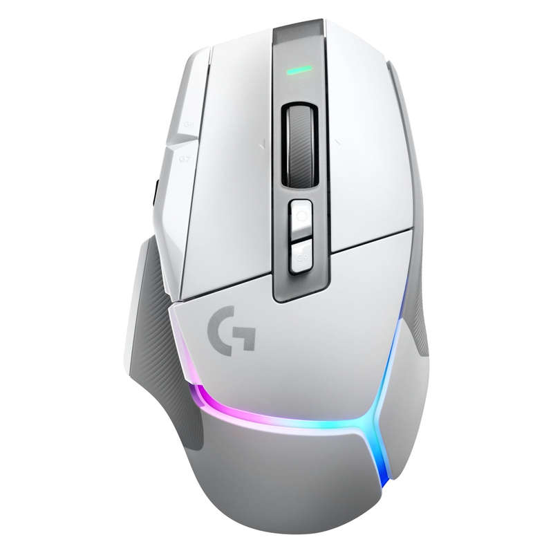 Logitech® G502 X PLUS - LIGHTSPEED Wireless RGB Gaming Mouse - WHITE/PREMIUM - 2.4GHZ