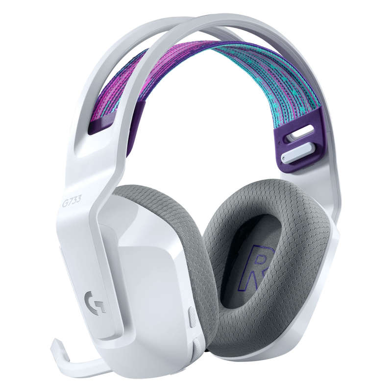 Logitech® G733 LIGHTSPEED Wireless RGB Gaming Headset - WHITE - 2.4GHZ - EMEA