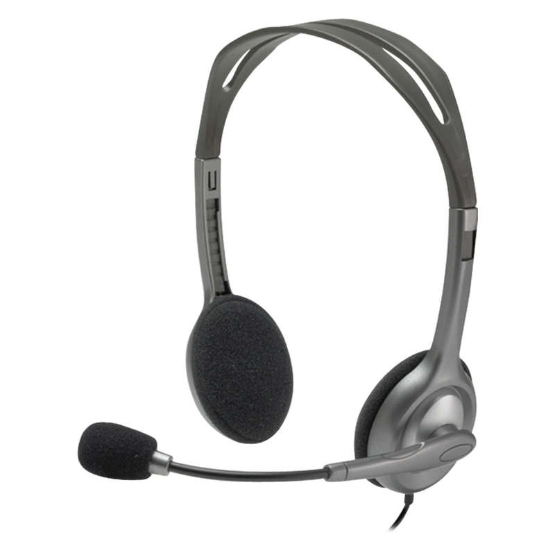 Logitech® Headset H111 Analog Stereo Headset