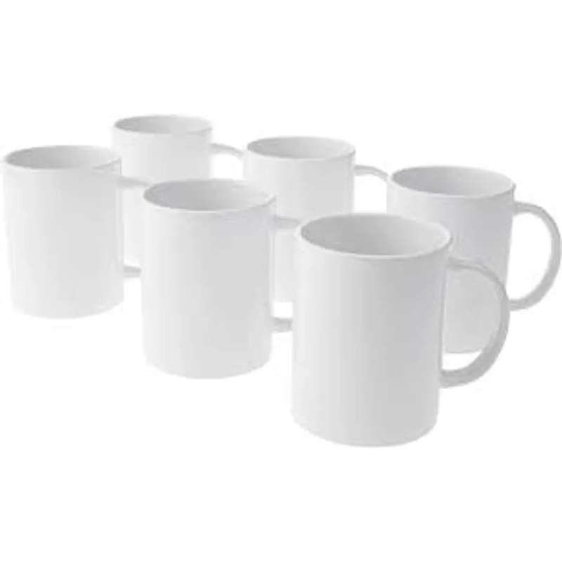 2008944 - Cricut 440ml Ceramic Mug Blank BULK 6pc White