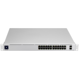 Ubiquiti USW-Pro-24-POE-EU configurable Gigabit Layer2 and Layer3 switch with auto-sensing 802.3a...