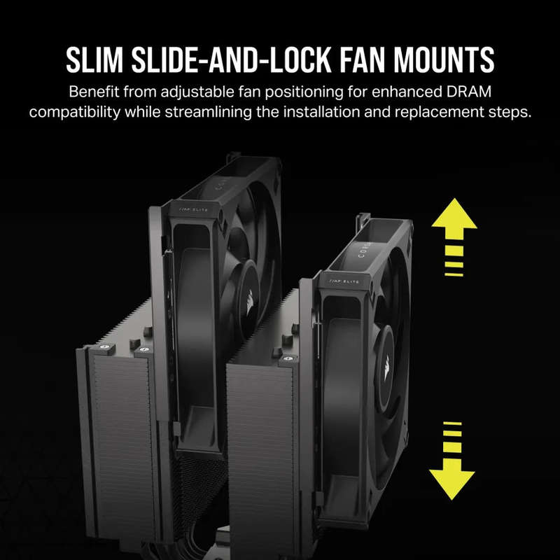 CORSAIR A115 High-Performance Tower CPU Air Cooler