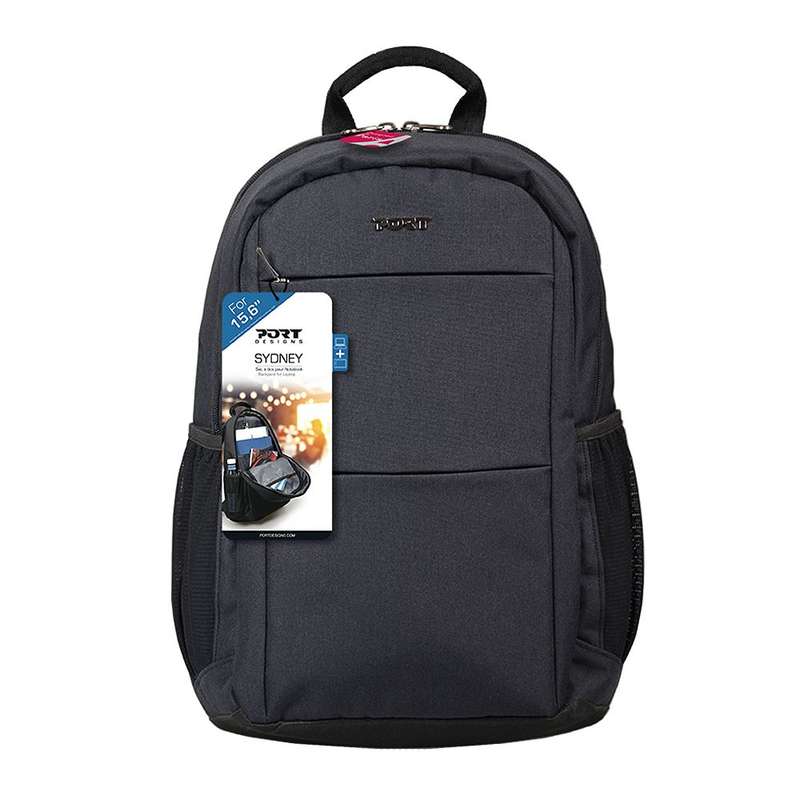 Port Sydney Black 15.6" Backpack