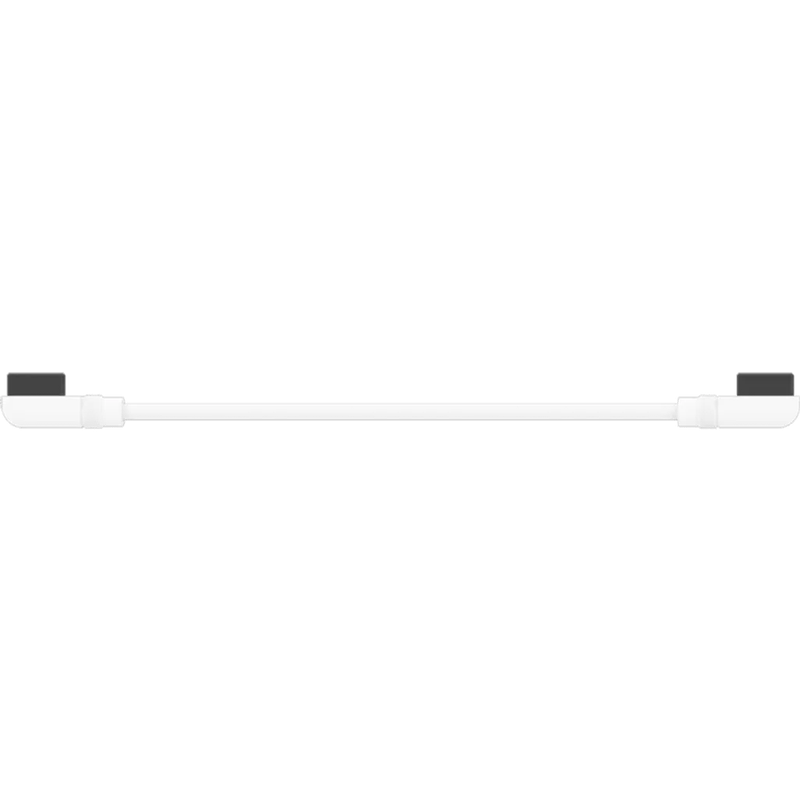 CORSAIR iCUE LINK Cable; 2x 135mm with Slim 90° connectors; White