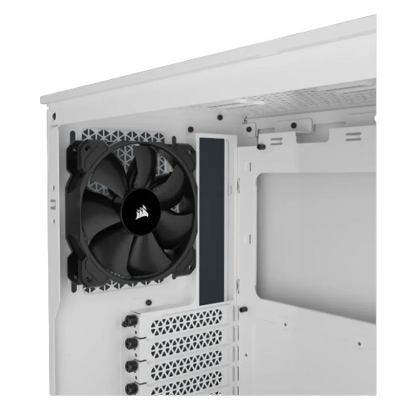 3000D Tempered Glass Mid-Tower- White