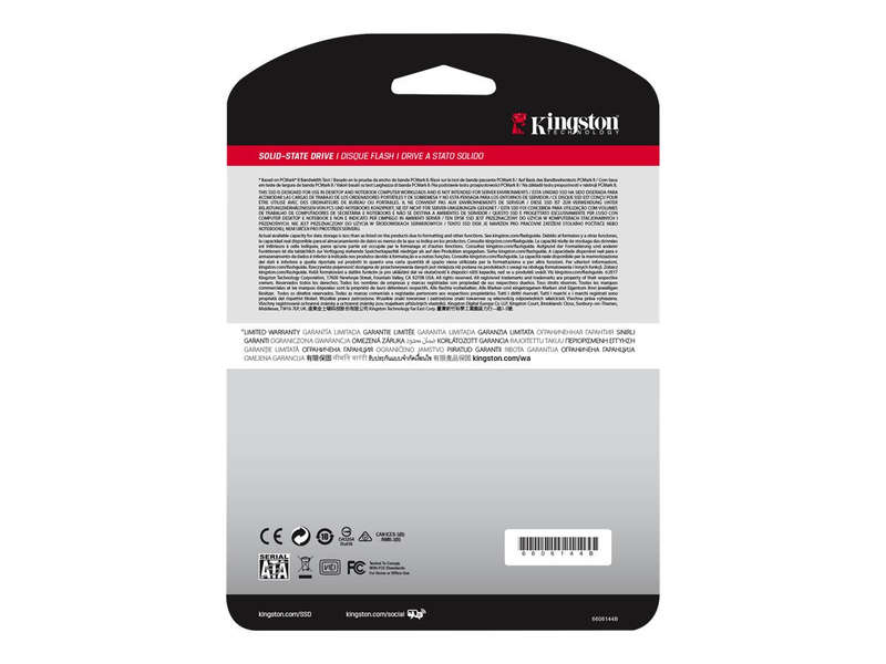 Kingston 960GB A400 SATA3 2.5 SSD (7mm height)