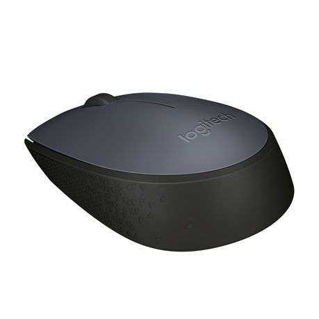 Logitech M171 Wireless Mouse, 2.4 GHz with USB Nano Receiver-Black