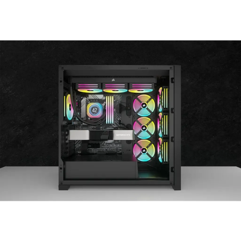 CORSAIR iCUE LINK H150i LCD Liquid CPU Cooler - QX120 RGB Fans - 360mm Radiator - Fits Intel® LG...