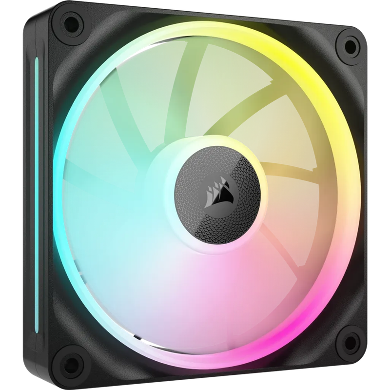 CORSAIR iCUE LINK LX120 RGB 120mm PWM Fan - Dual Light Loops  Requires iCUE LINK System Hub (S...