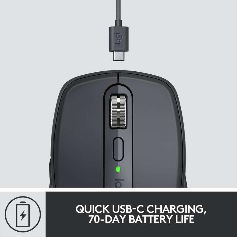 Logitech MX Anywhere 3 Mouse Graphite