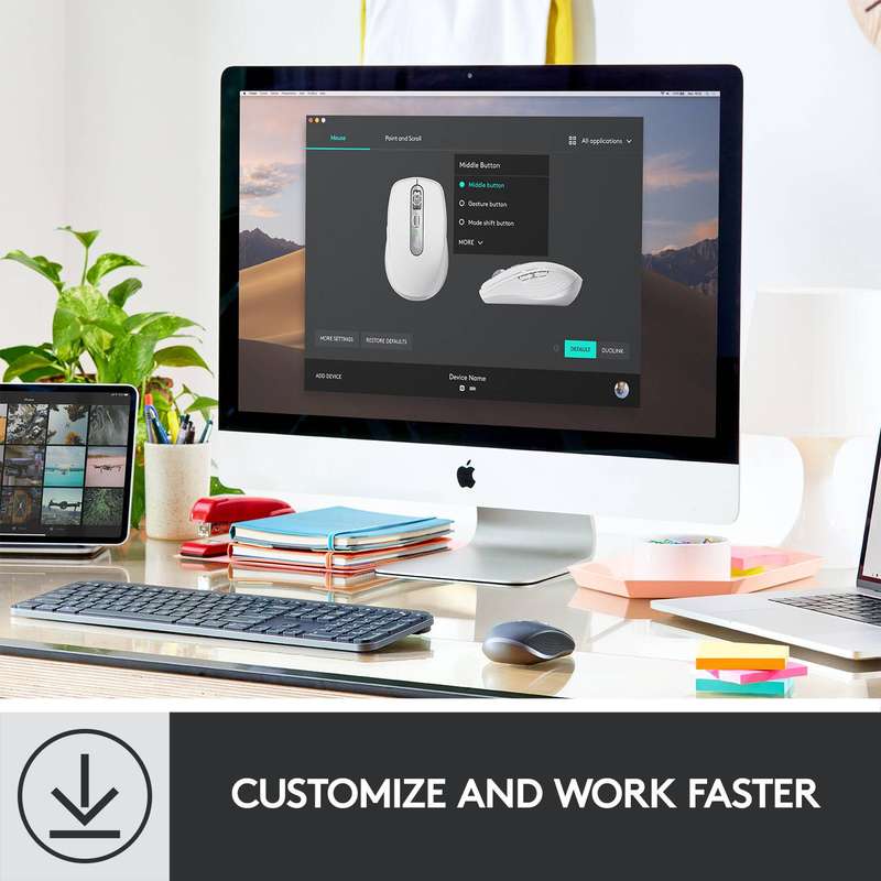 Logitech MX Anywhere 3 Mouse Graphite
