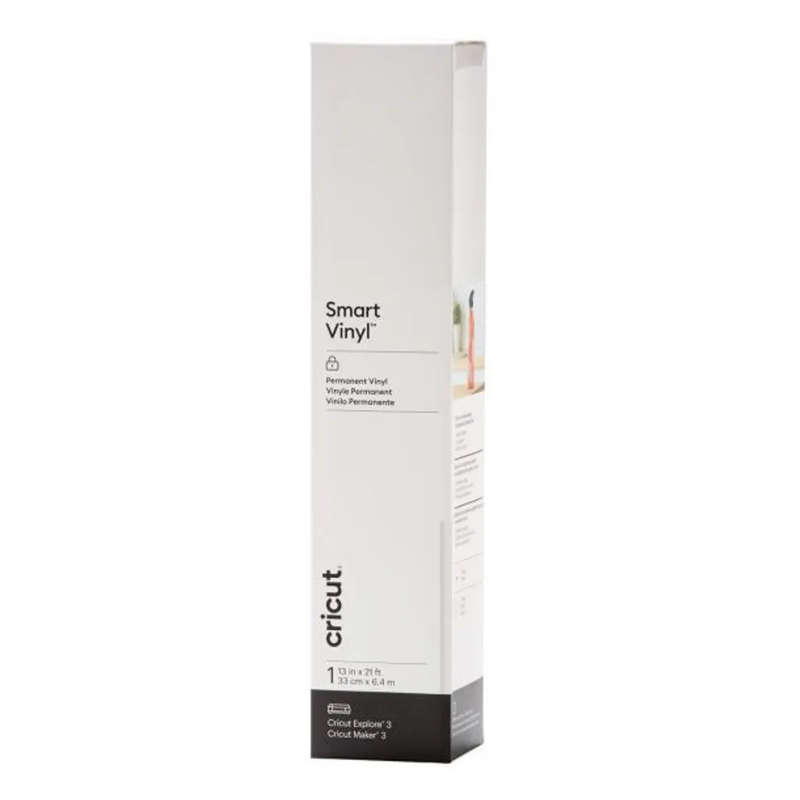 2008663: Cricut Smart Vinyl perm 33X640Cm 1 Sheet (White)