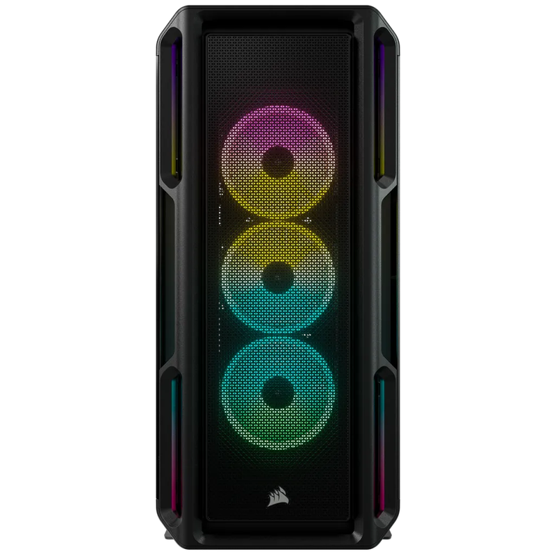 iCUE 5000T Tempered Glass Mid-Tower; Black