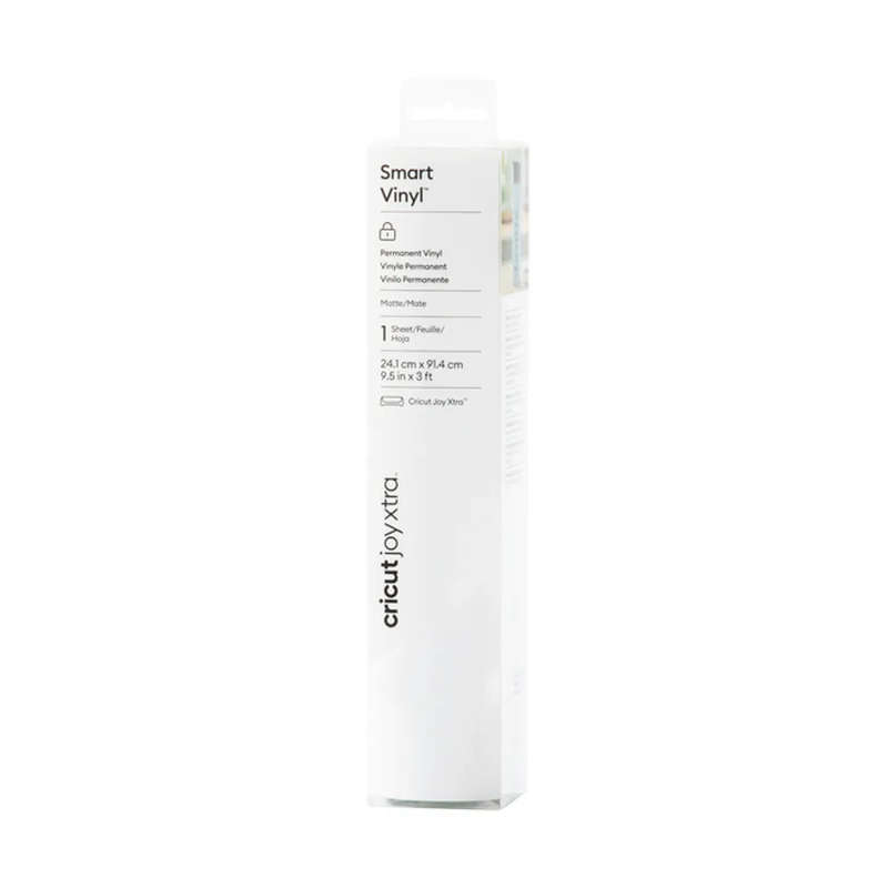 2010377 - Cricut Smart Vinyl Permanent Joy Xtra 24;1x91;5cm 1 sheet (White)