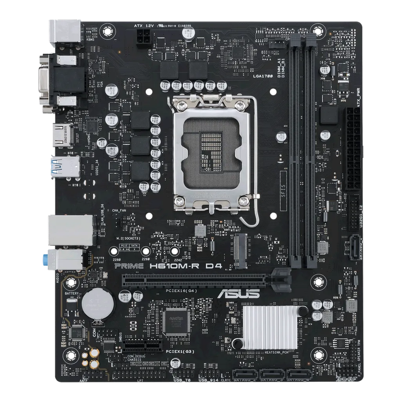 LGA1700 FOR 10/11th GEN; 2xDDR4; Max 64GB; 1xPCIe 4.0/3.0 x16; 1xPCIe3.0x1; 1xM.2; 4xSATA; 4xUSB;...