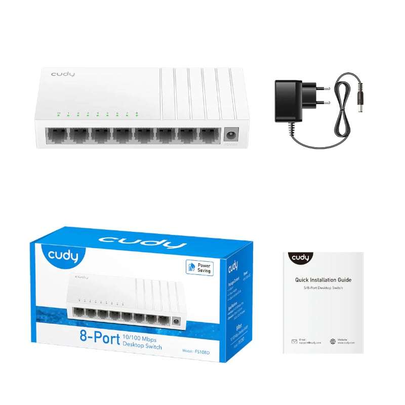 Cudy 8-Port Gigabit Desktop Switch
