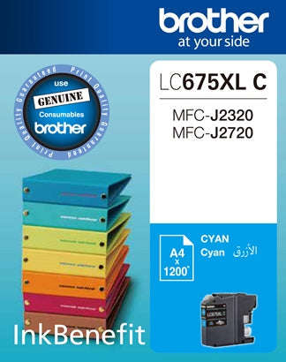 Brother Cyan Ink Mfcj2720