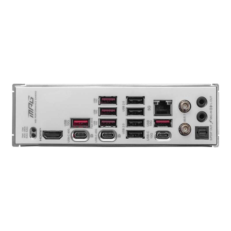 MSI MPG X870E EDGE TI WIFI AM5 ATX DDR5 Gaming Motherboard