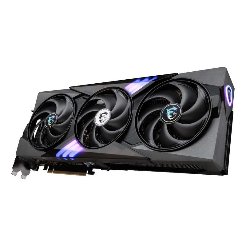 MSI GeForce RTX 5070 GAMING TRIO OC 12GB Graphics Card  Black