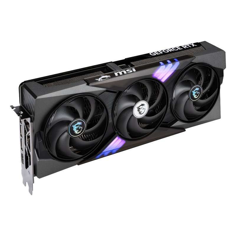MSI GeForce RTX 5070 GAMING TRIO OC 12GB Graphics Card  Black