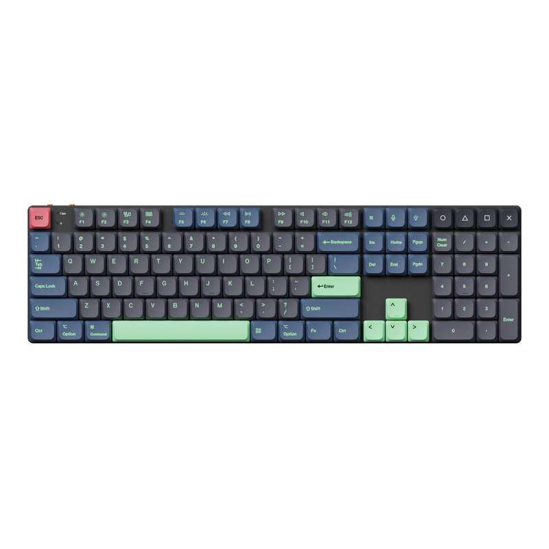 Keychron Low Profile Dye-Sub PBT LSA Full Set Keycap Set  Hacker Edition (133 Keys, PBT, Low P...