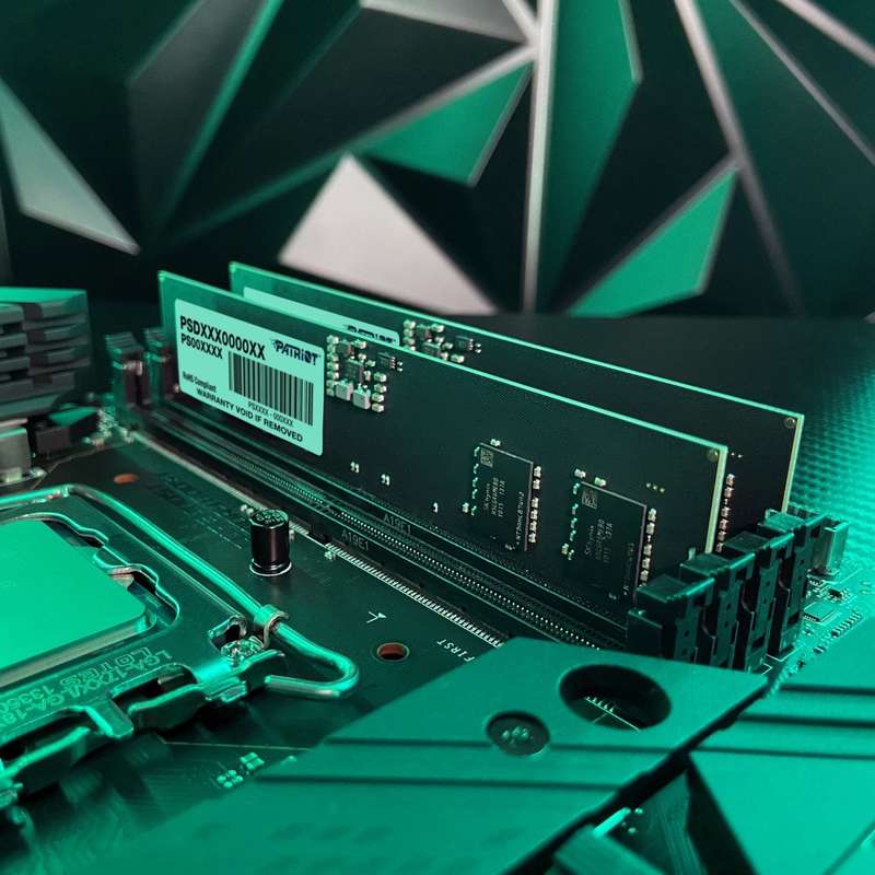 Patriot Signature Line DDR5 8GB 4800MHz Single Rank SODIMM Notebook Memory