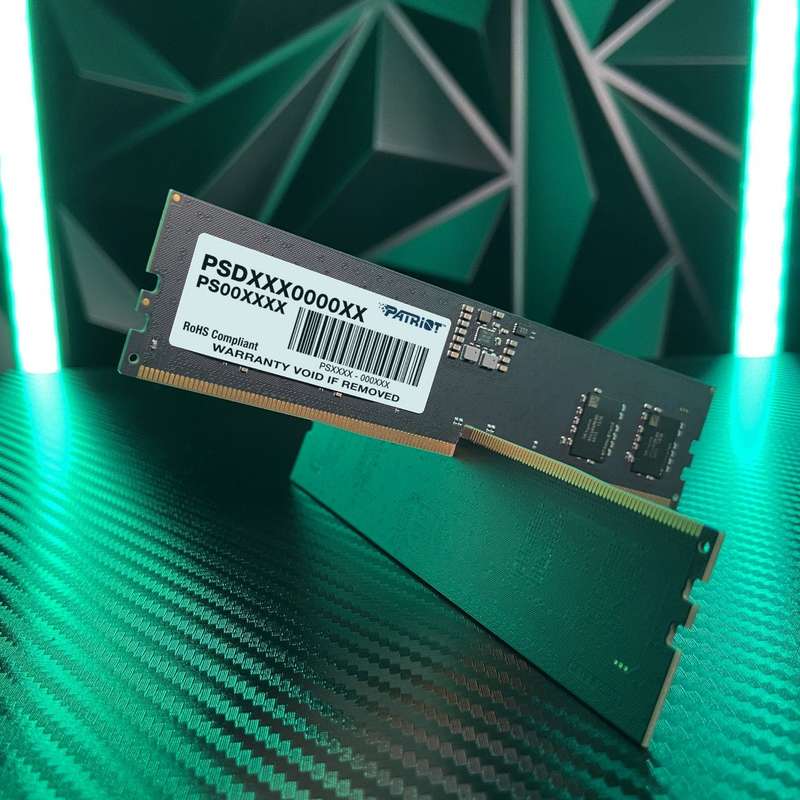 Patriot Signature Line DDR5 8GB 4800MHz Single Rank SODIMM Notebook Memory